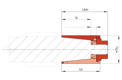 تصویر  Clamping Elements Taper Collets with clamping nut BMD